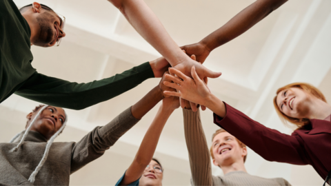 a group of people