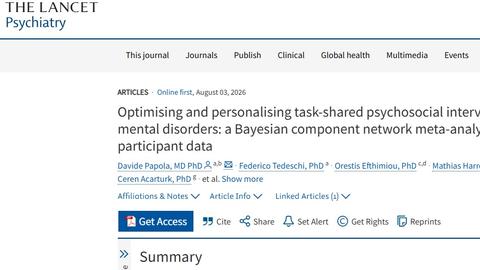 Lancet Psychiatry header