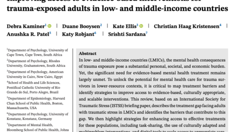Trauma publication